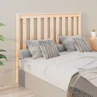 Houten hoofdeinde van massief grenenhout voor een stijlvolle slaapkamer - Naturel / 146 x 101 cm / 1 - Hoofdborden
