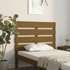 Houten hoofdeinde van massief grenenhout voor een stijlvolle slaapkamer - Honingbruin / 75 x 80 cm / 1 - Hoofdborden