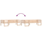 Houten kinderbedframe van massief grenenhout met elegant design - Bedden & bedframes