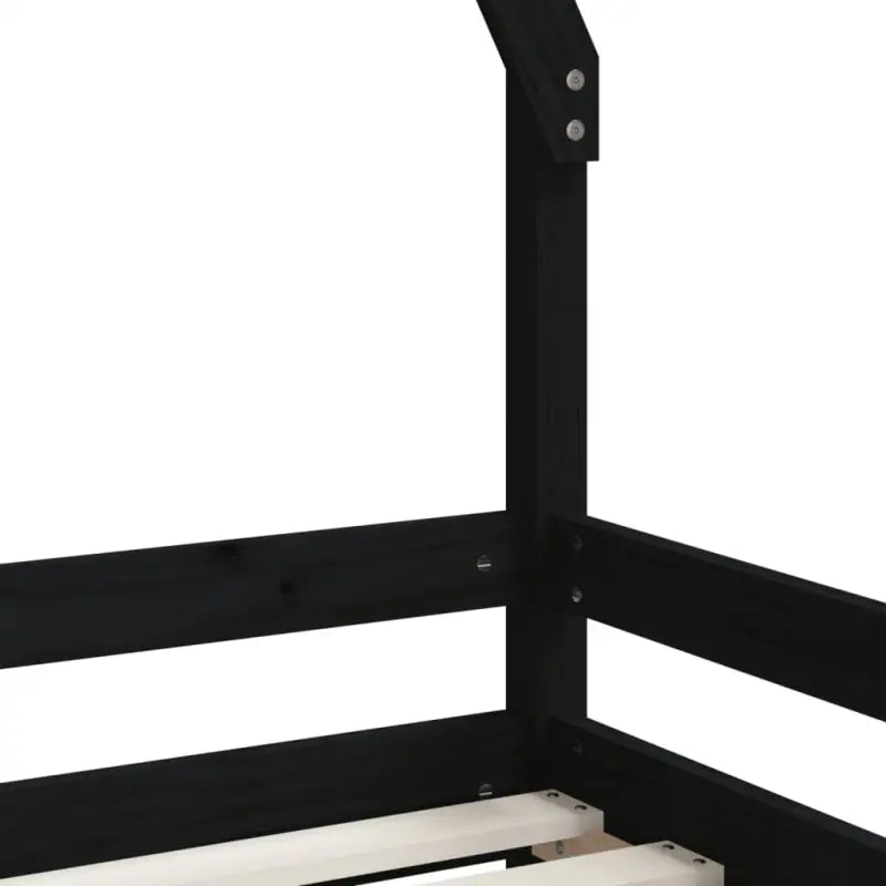 Houten kinderbedframe van massief grenenhout voor peuters en kleintjes - Peuter- & kinderbedden