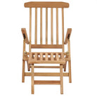 Houten ligstoelen met afneembare voetensteun en fijn geschuurd hard teakhout - Ligstoelen