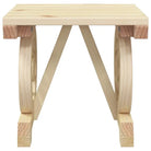 Houten loungeset Adirondack met massief vurenhout en afmetingen - Naturel / Stoel - Tuinsets