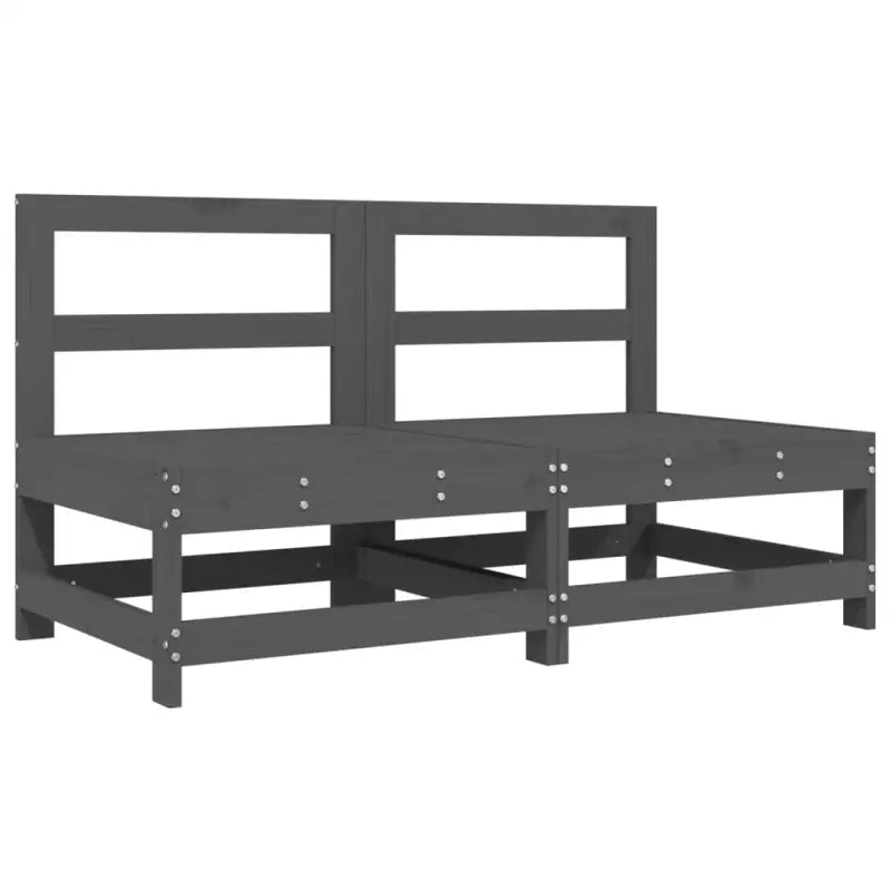 Houten loungeset in massief grenenhout voor tuin en terras - Tuinsets