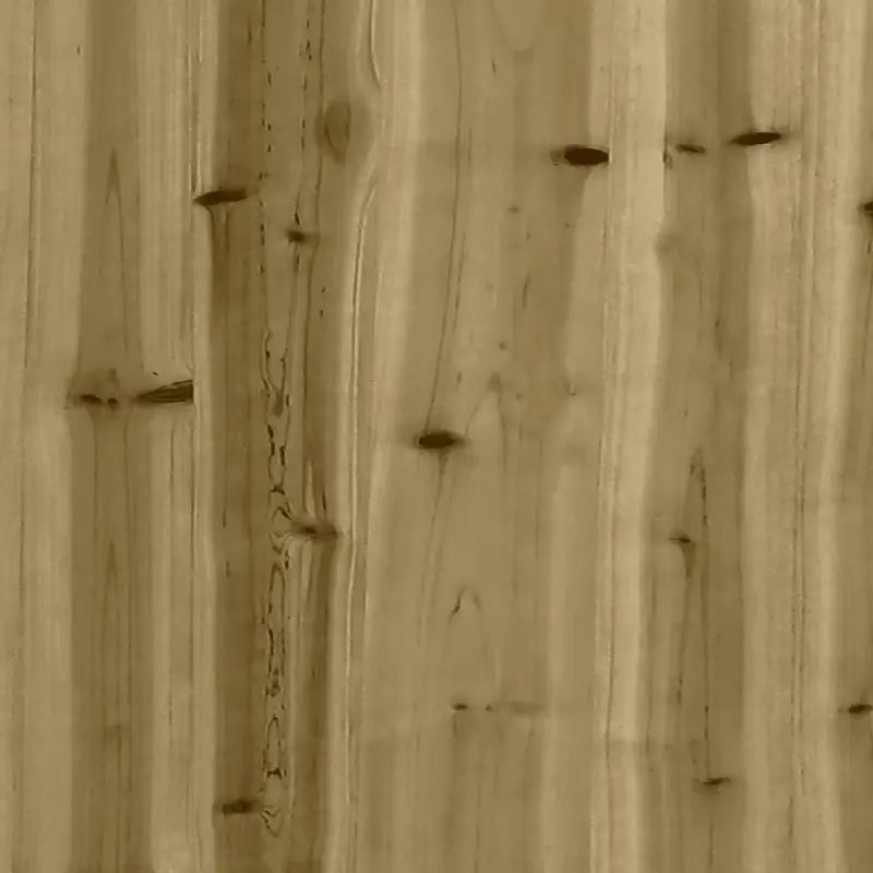 Houten loungeset met gelat ontwerp en modulair ontwerp in geïmpregneerd grenenhout - Tuinsets