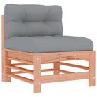 Houten loungeset met massief douglashout en voetenbank salontafel - Tuinsets