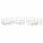 Houten loungeset met massief grenenhout en comfortabele kussens - Tuinsets