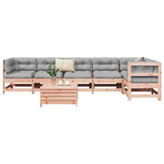 Houten loungeset van massief douglas vurenhout voor in je tuin - Tuinsets