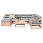 Houten loungeset van massief douglas vurenhout voor tuin en terras - Tuinsets
