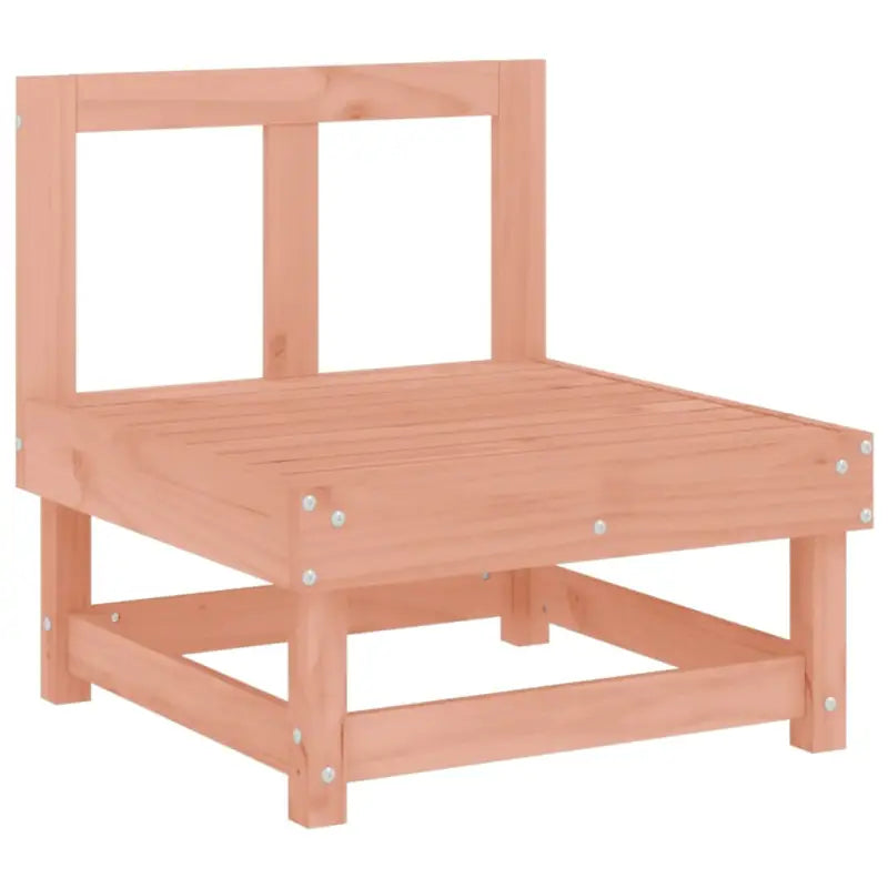 Houten loungeset van massief douglashout met voetenbank en salontafel - Tuinsets