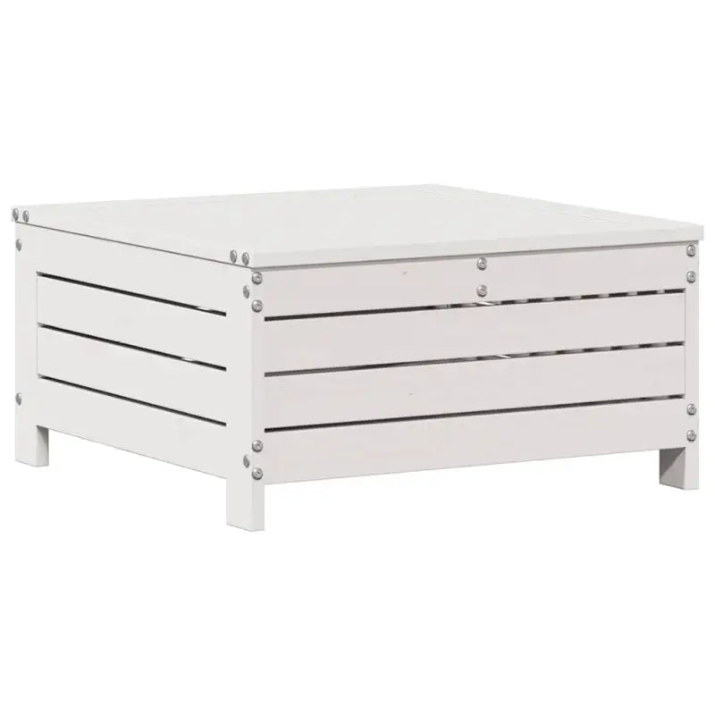 Houten loungeset van massief grenenhout met gelat ontwerp - Tuinsets