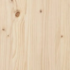 Houten loungeset van massief grenenhout met voetenbank en salontafel - Tuinsets