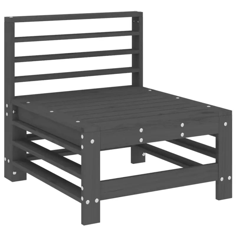 Houten loungeset van massief grenenhout voor in de tuin - Tuinsets