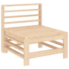 Houten loungeset van massief grenenhout voor in de tuin - Tuinsets