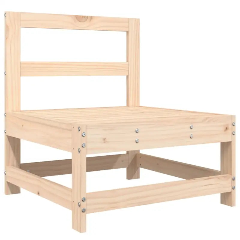 Houten loungeset van massief grenenhout voor in de tuin - Tuinsets
