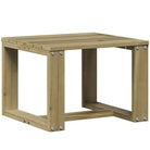Houten loungeset van vacuüm geïmpregneerd grenenhout voor tuin en terras - Tuinstoelen