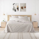 Houten nachtkastje van massief grenenhout voor je interieur - Naturel / 2 - Nachtkastjes