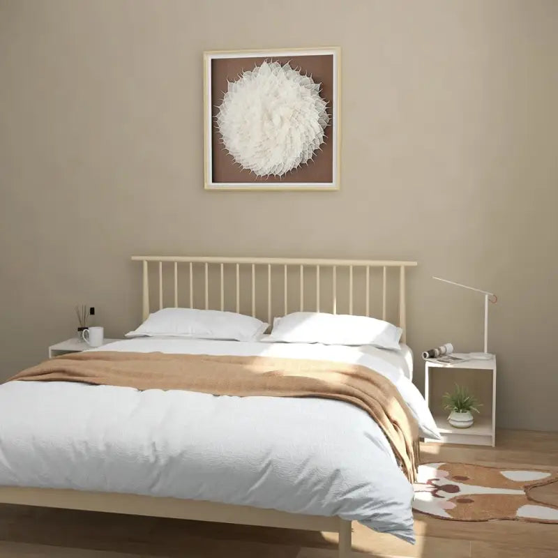 Houten nachtkastje van massief grenenhout voor modern interieur - Wit / 2 - Nachtkastjes