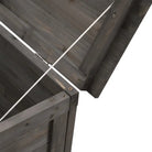 Houten opbergbox voor buiten van massief vurenhout voor binnen handbereik - Opbergboxen voor buiten