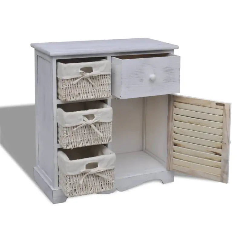 Houten Opbergkast met Trendy Design voor Inrichting - Opbergkasten & lockerkasten