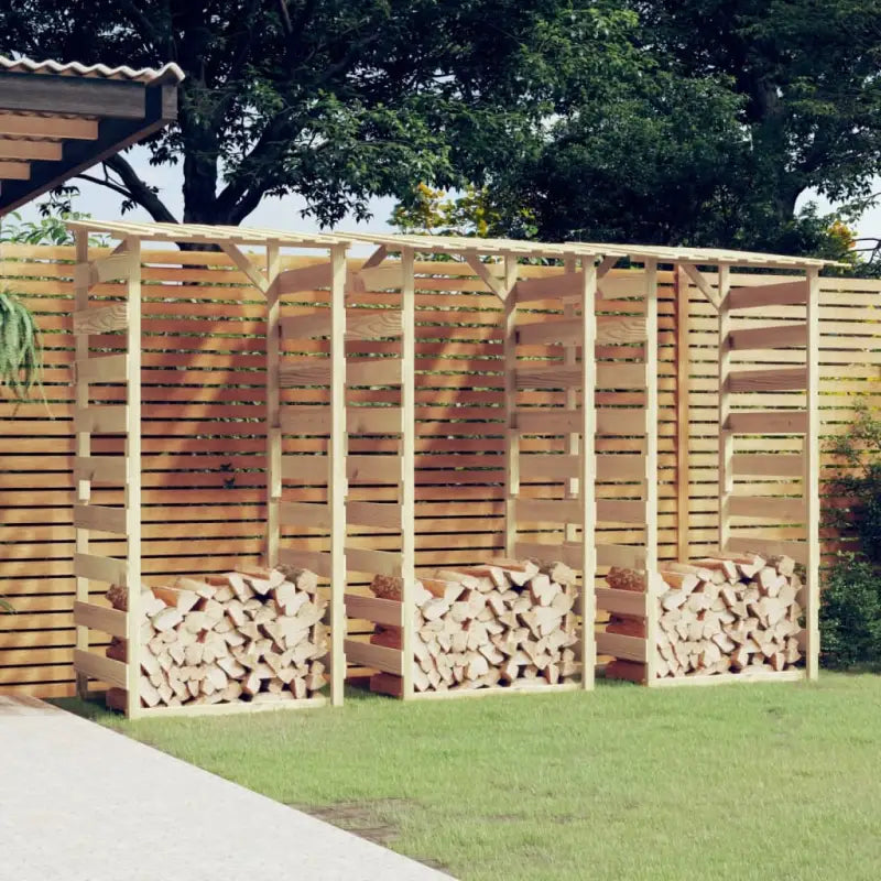 Houten pergola met geïmpregneerd grenenhout voor tuin en buitenruimte - 100 x 90 x 200 cm / 3 - Tuinbogen latwerk &