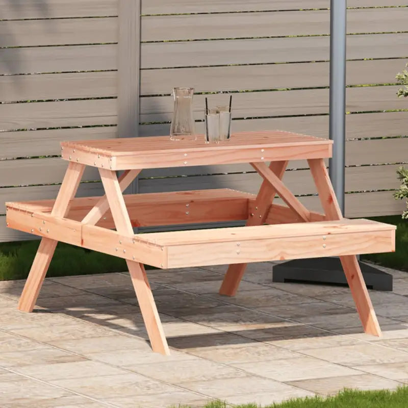 Houten picknicktafel van massief douglashout voor buitengebruik - Tuintafels