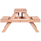 Houten picknicktafel van massief douglashout voor buitengebruik - Tuintafels