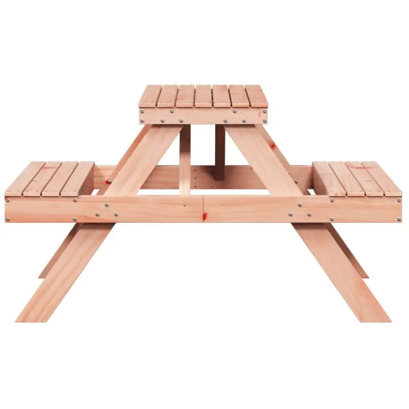Houten picknicktafel van massief douglashout voor buitengebruik - Tuintafels