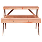 Houten picknicktafel van massief douglashout voor buitengebruik - Tuintafels