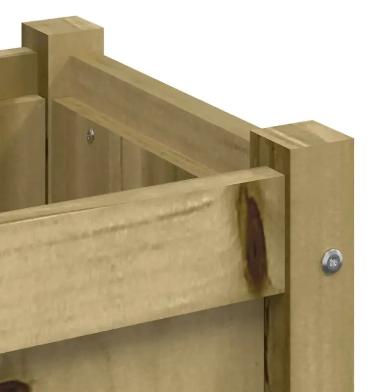 Houten plantenbak van geïmpregneerd grenenhout voor tuin en balkon - Bloempotten & plantenbakken