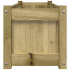 Houten plantenbak van geïmpregneerd grenenhout voor tuin en balkon - Bloempotten & plantenbakken