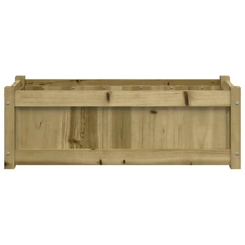 Houten plantenbak van geïmpregneerd grenenhout voor tuin en balkon - Bloempotten & plantenbakken