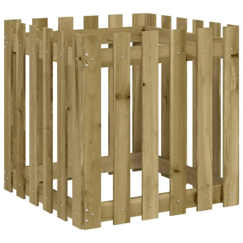 Houten plantenbak van geïmpregneerd grenenhout voor tuin en interieur - Bloempotten & plantenbakken