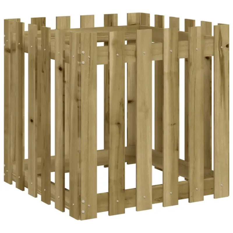 Houten plantenbak van geïmpregneerd grenenhout voor tuin en interieur - Bloempotten & plantenbakken
