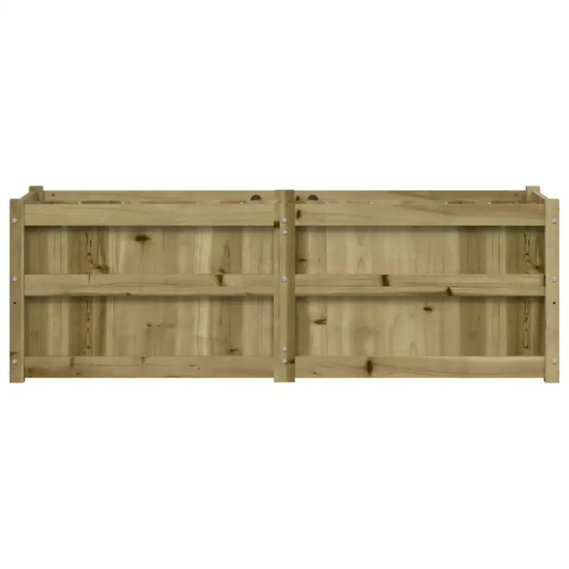 Houten plantenbak van geïmpregneerd grenenhout voor tuin en terras - Bloempotten & plantenbakken