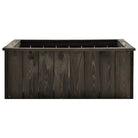 Houten plantenbak van massief grenenhout voor tuin en balkon decoratie - Bloempotten & plantenbakken