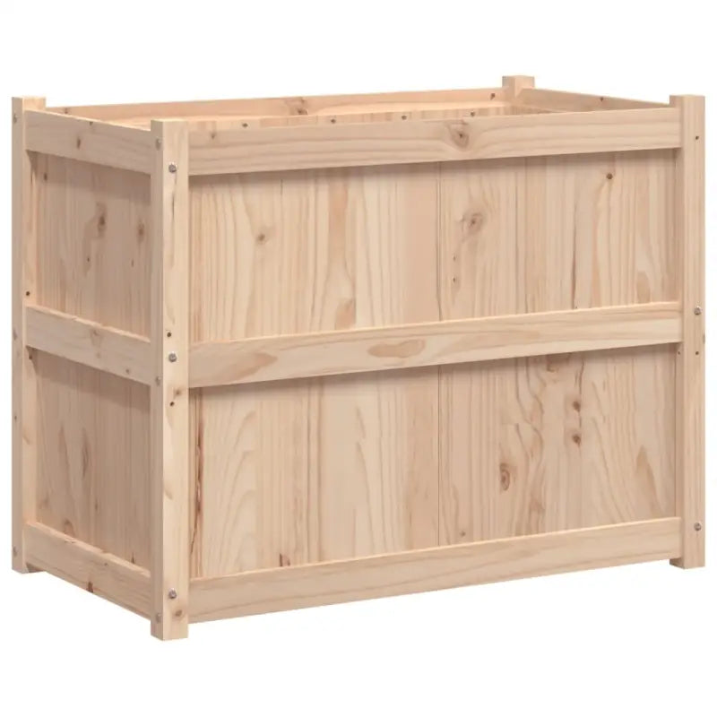 Houten plantenbak van massief grenenhout voor tuin en balkon - Bloempotten & plantenbakken