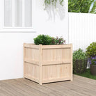 Houten plantenbak van massief grenenhout voor tuin en balkon - Bloempotten & plantenbakken