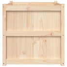 Houten plantenbak van massief grenenhout voor tuin en balkon - Bloempotten & plantenbakken