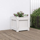 Houten plantenbakken van geïmpregneerd grenenhout voor tuin en balkon - Wit grenenhout / 1 - Bloempotten & plantenbakken