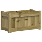 Houten plantenbakken van geïmpregneerd grenenhout voor tuin en balkon - Bloempotten & plantenbakken
