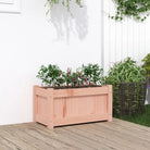 Houten plantenbakken van geïmpregneerd grenenhout voor tuin en balkon - Natuurlijk douglashout / 1 - Bloempotten &