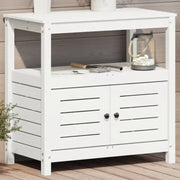 Houten Plantenstandaard van massief grenenhout voor binnen en buiten - Plantenstandaarden