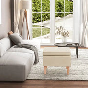 Houten poten kruk met zacht zitcomfort voor in elke woonkamer - Klapstoelen & krukken