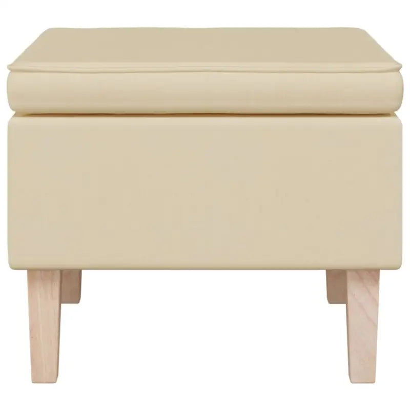 Houten poten kruk met zacht zitcomfort voor in elke woonkamer - Klapstoelen & krukken