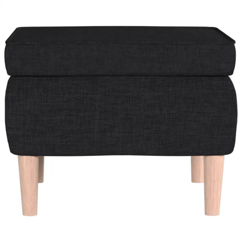 Houten poten kruk voor woonkamer met zachte vulling en stijl - Klapstoelen & krukken
