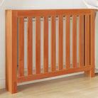 Houten radiatorombouw van massief grenenhout voor extra stijl en functionaliteit - Bruin / 108.5 x 19 x 84 cm / 1