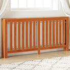 Houten radiatorombouw van massief grenenhout voor extra stijl en functionaliteit - Bruin / 169 x 19 x 84 cm / 1