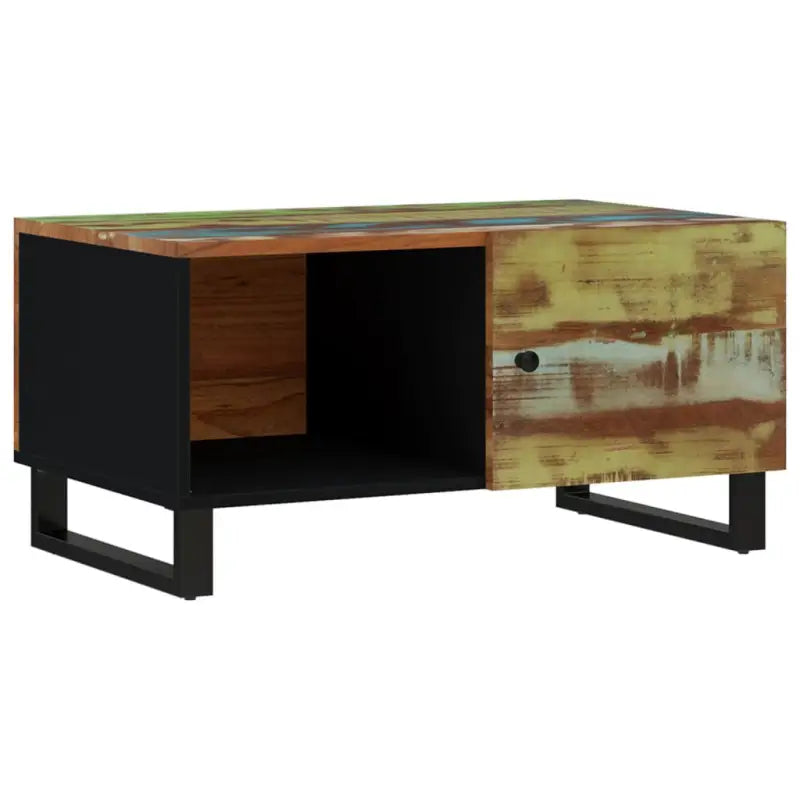 Houten salontafel van massief gerecycled hout voor een unieke uitstraling - Salontafels