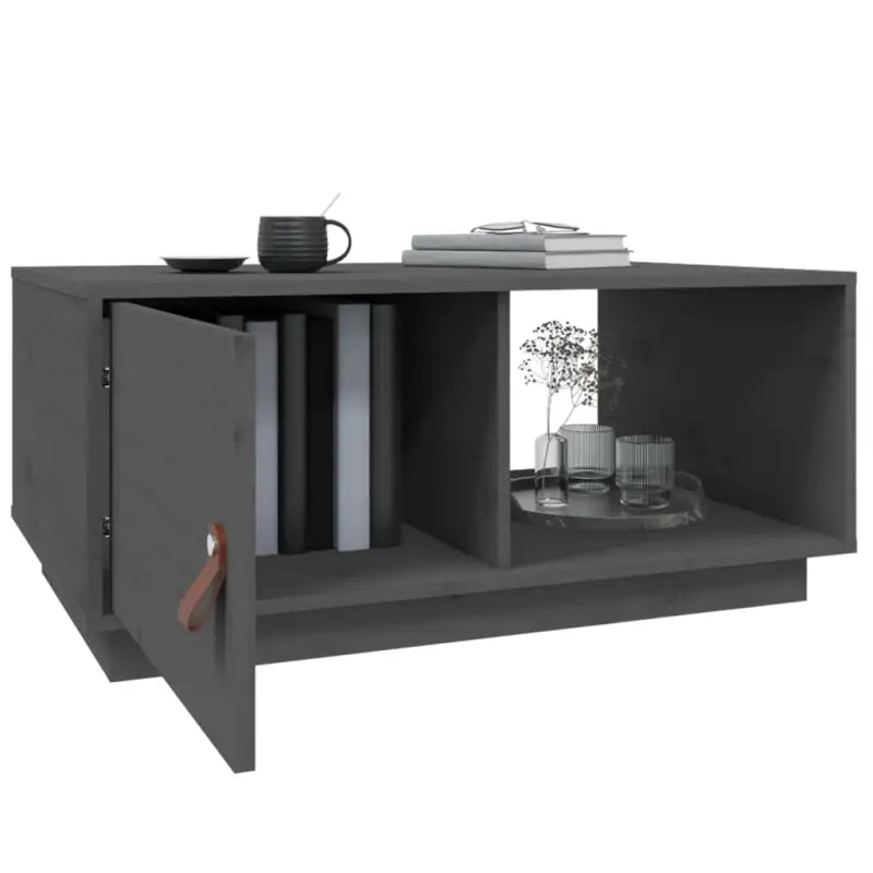 Houten salontafel van massief grenenhout voor een elegante uitstraling - Salontafels