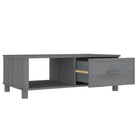 Houten salontafel van massief grenenhout voor een stijlvolle woonkamer - Salontafels